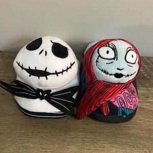 Disney Nightmare Before Christmas New! Women’s plush slippers size 7-8